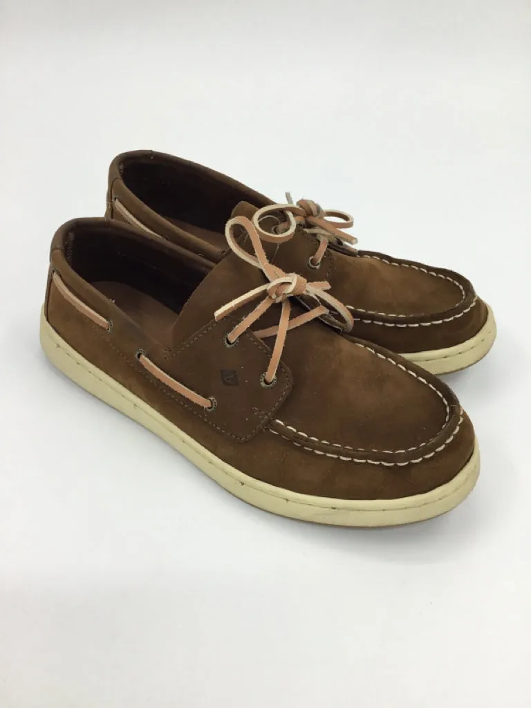 Sperry Child Size 5 Youth Brown Dress Shoes