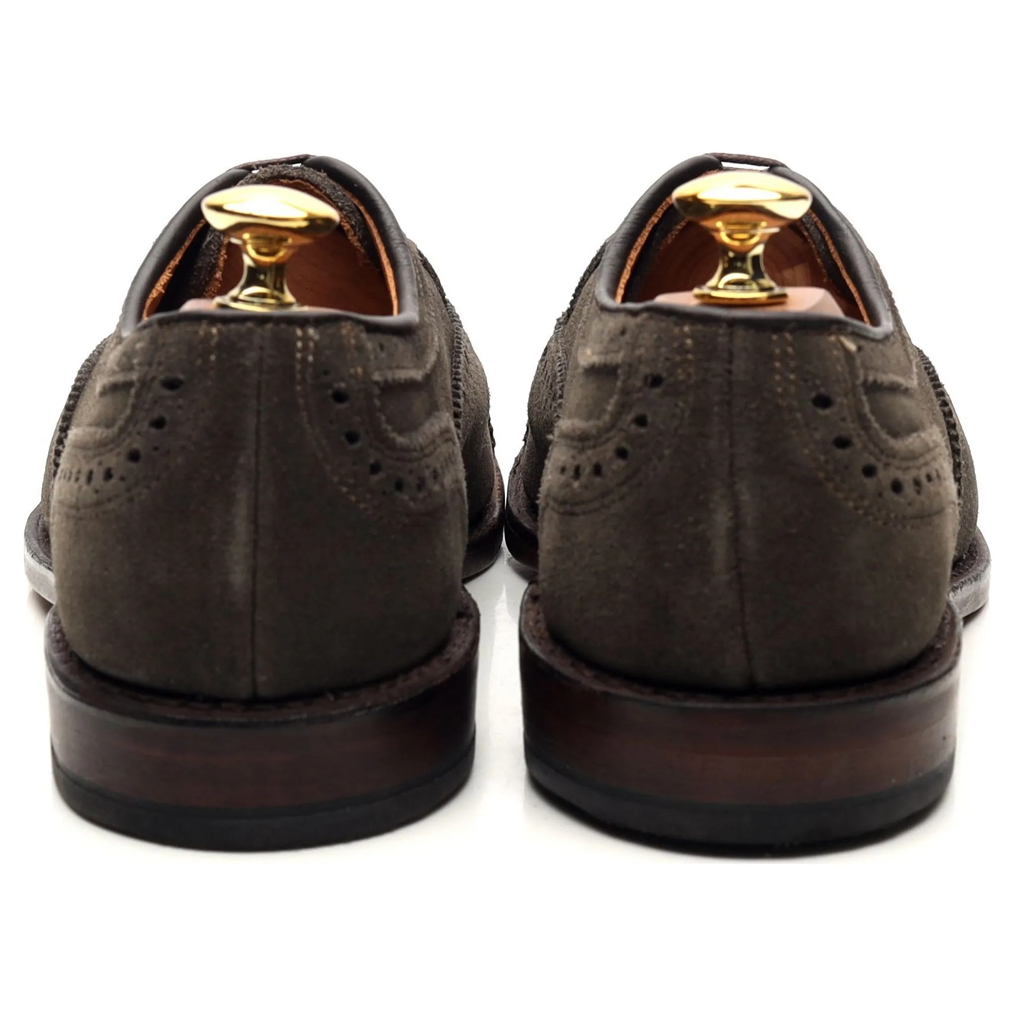 'Strand' Grey Suede Oxford Brogues UK 6.5 US 7.5 D