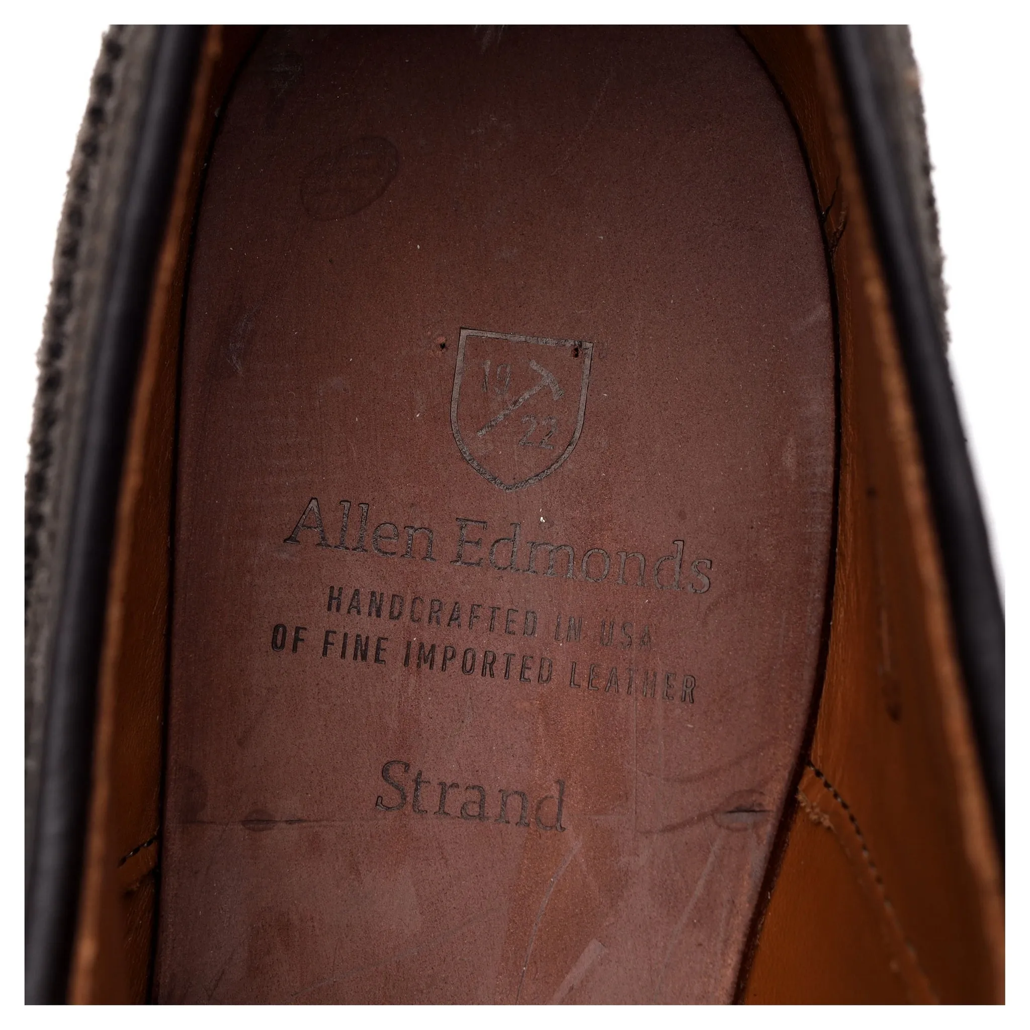 'Strand' Grey Suede Oxford Brogues UK 6.5 US 7.5 D