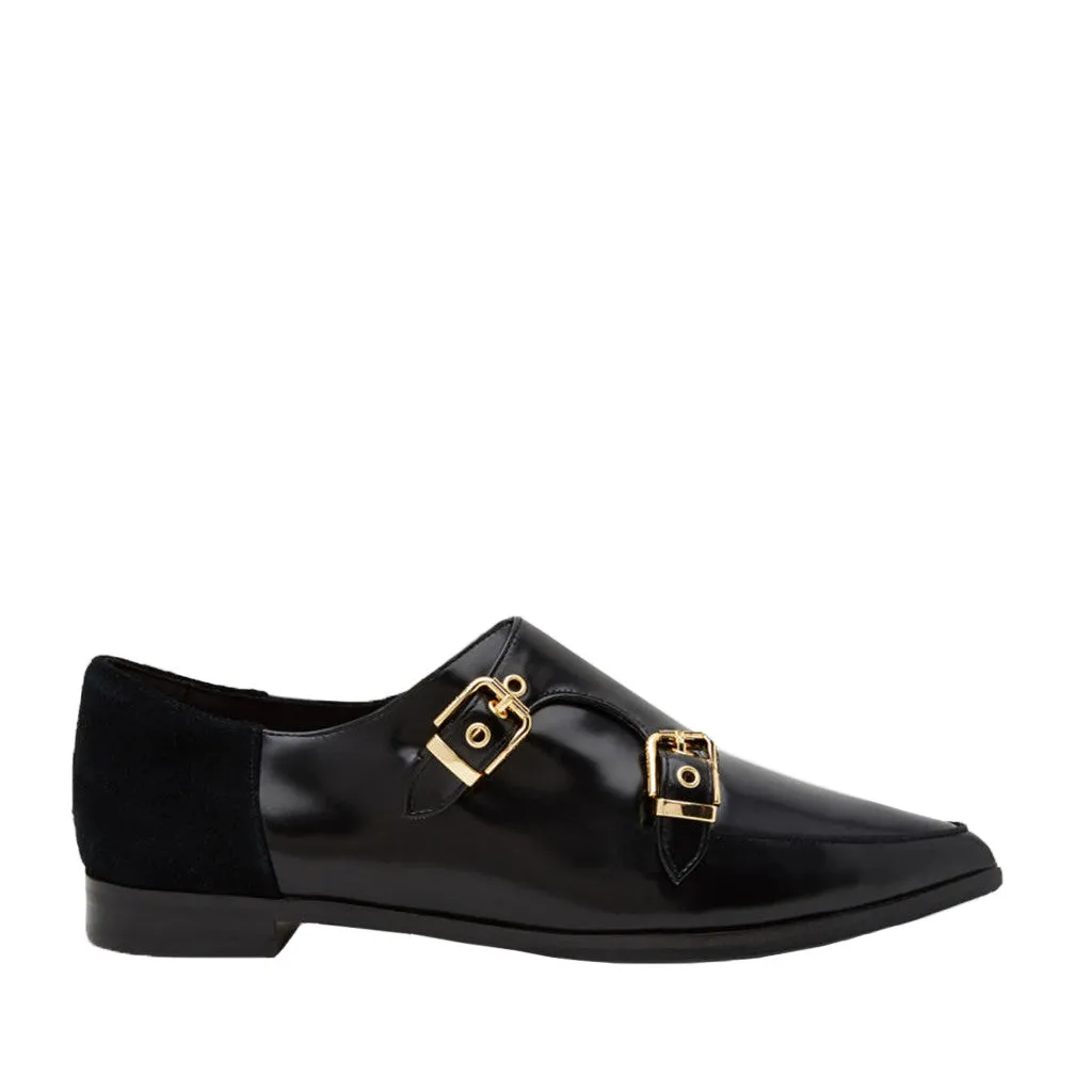 Ted Baker Naoi Monk Shoe in Black
