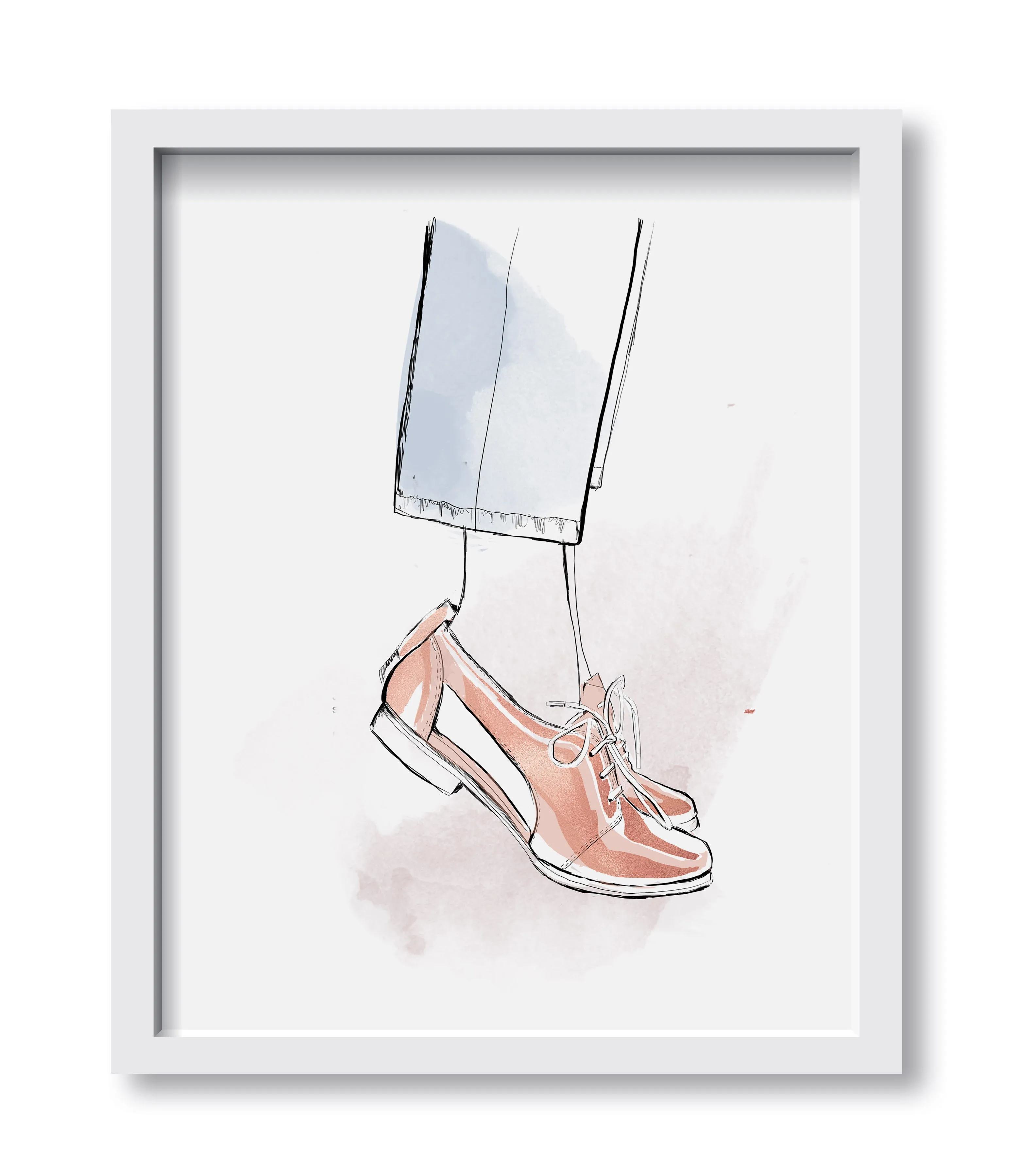 Tiptoes Art Print