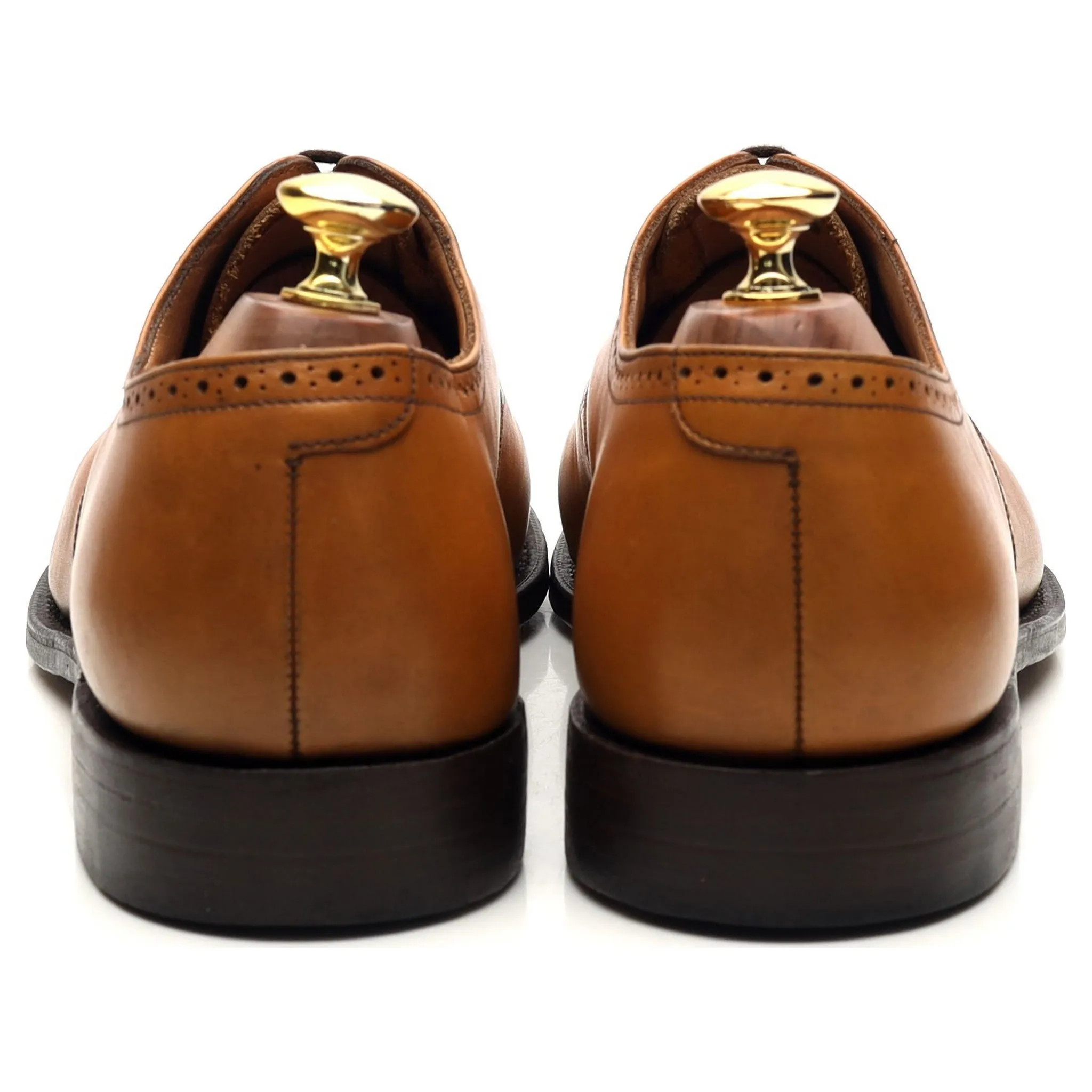 'Toronto' Tan Brown Leather Oxford UK 8 G