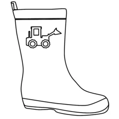Tractor Welly Outline