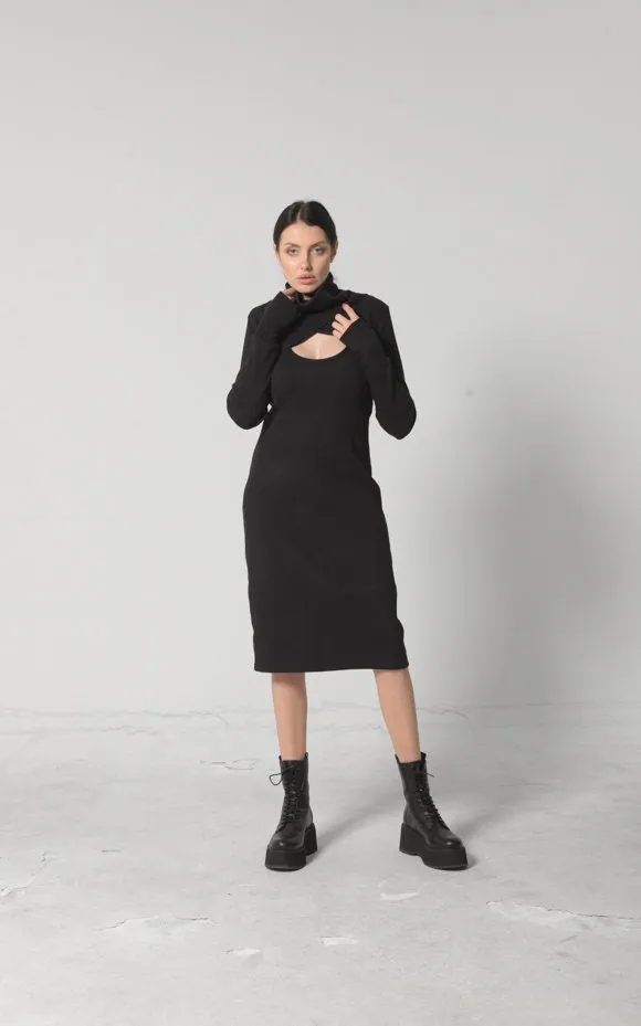 Turtle Neck Dress