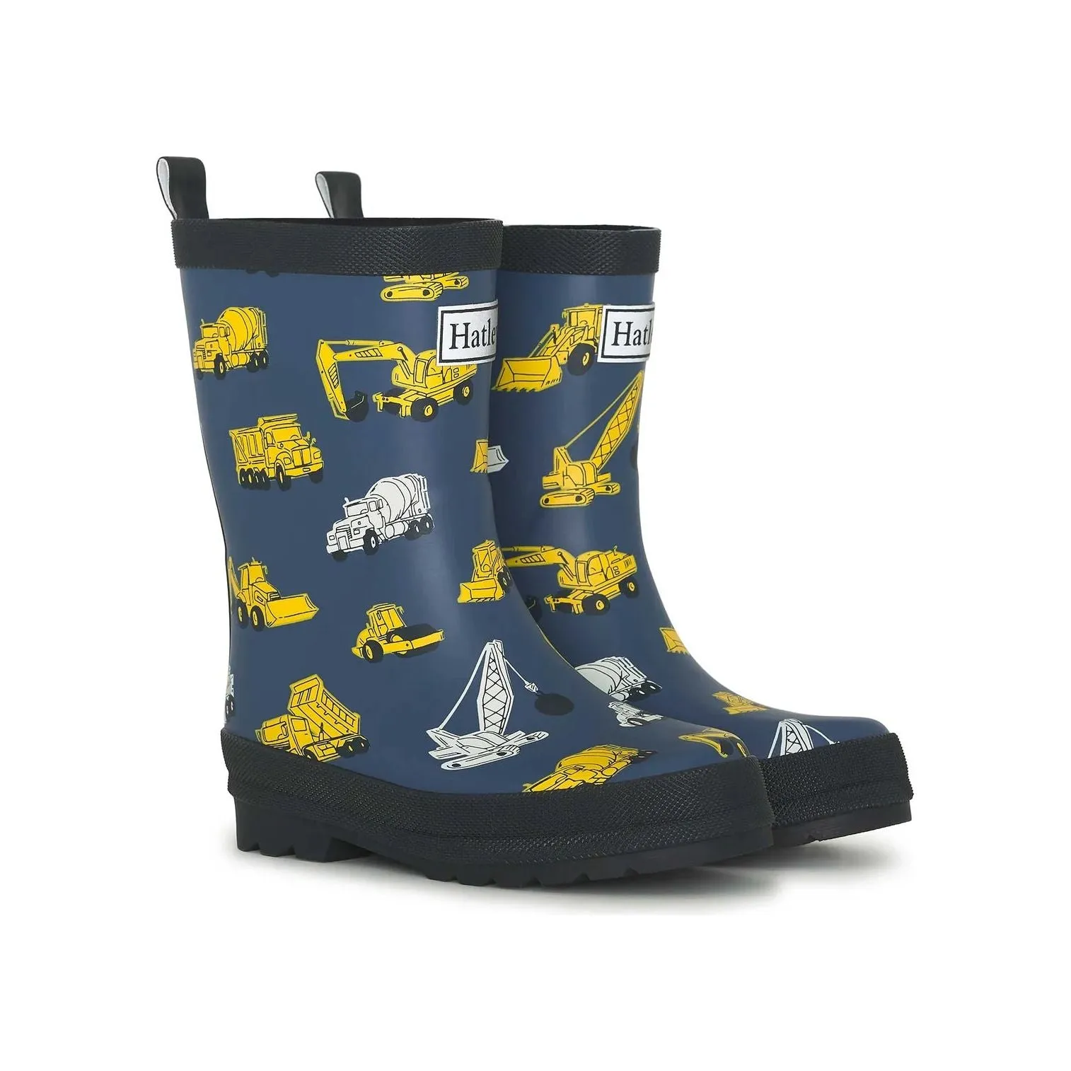 UNDER CONSTRUCTION RAIN BOOTS