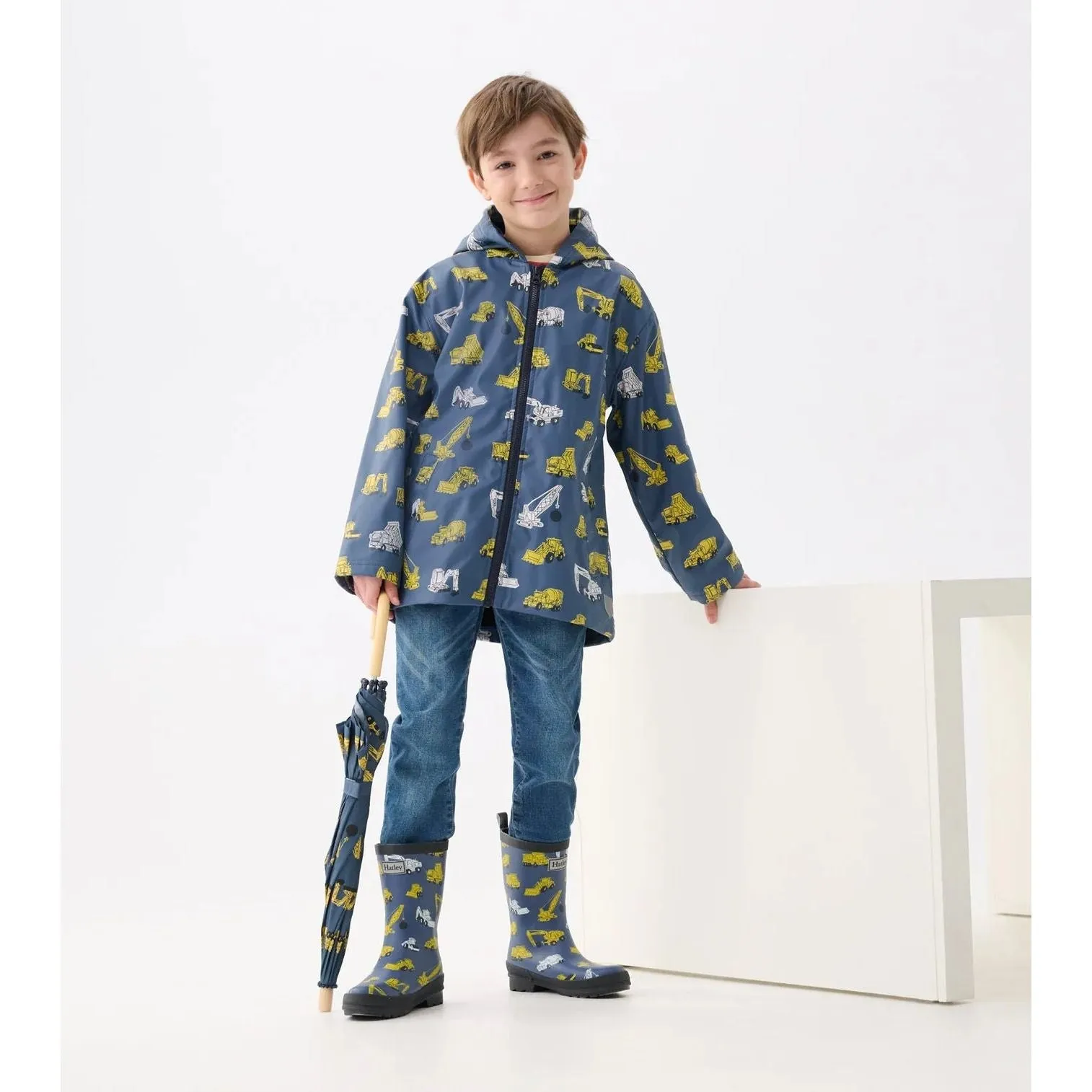 UNDER CONSTRUCTION RAIN BOOTS