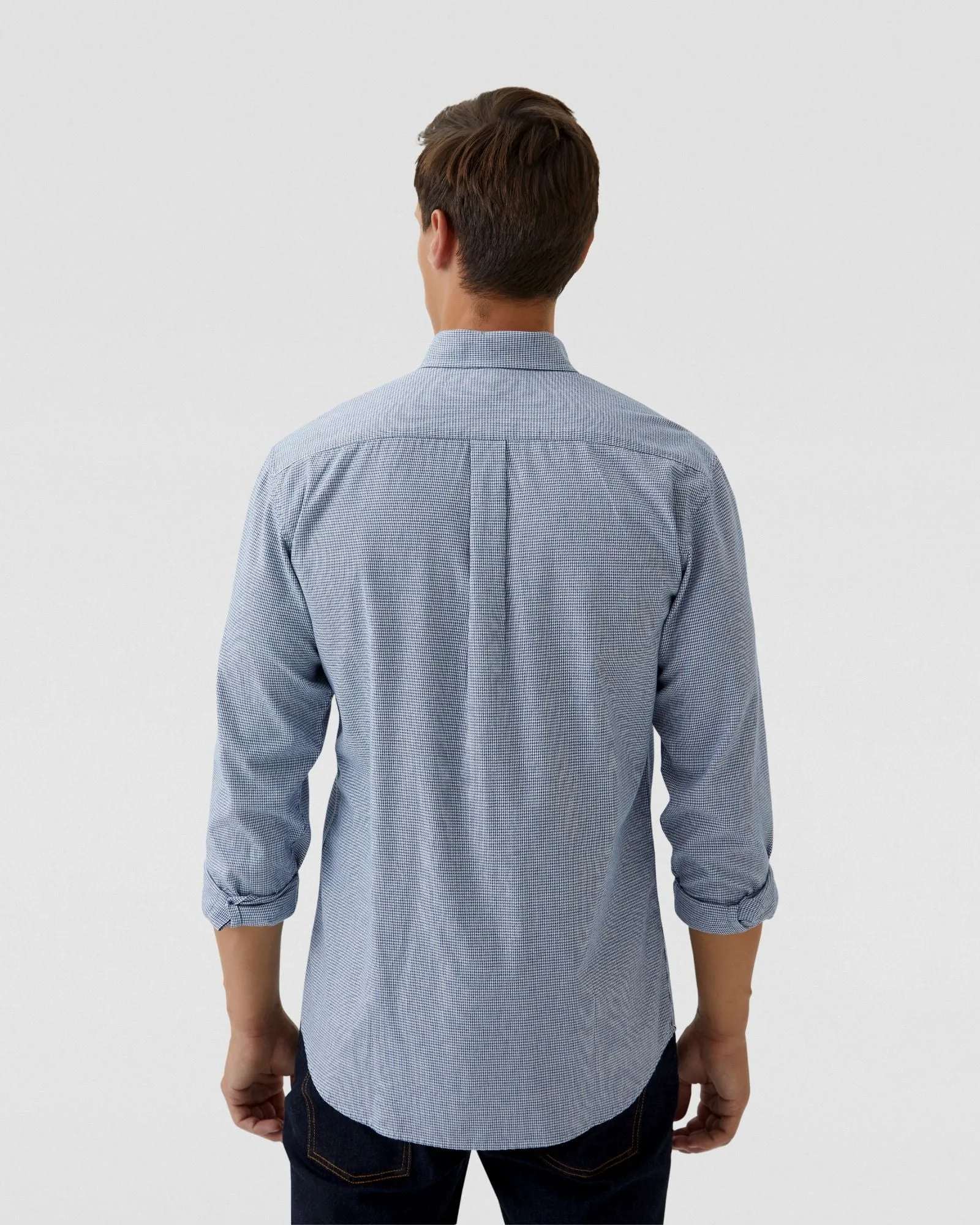 Uxbridge Micro Houndstooth Shirt
