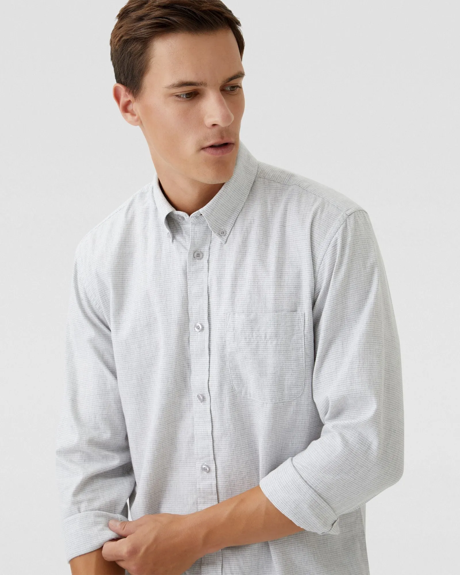 Uxbridge Micro Houndstooth Shirt