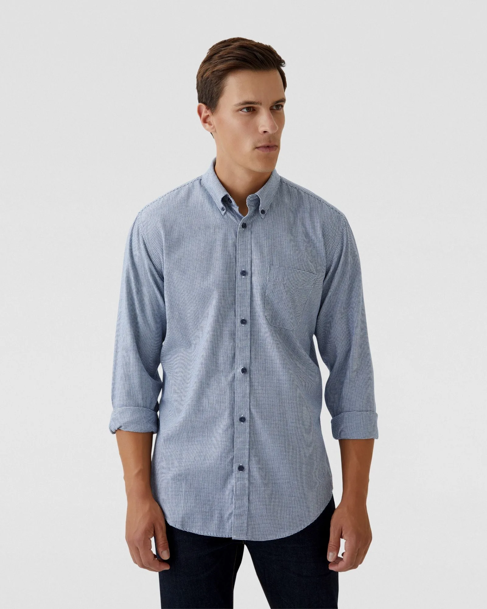 Uxbridge Micro Houndstooth Shirt