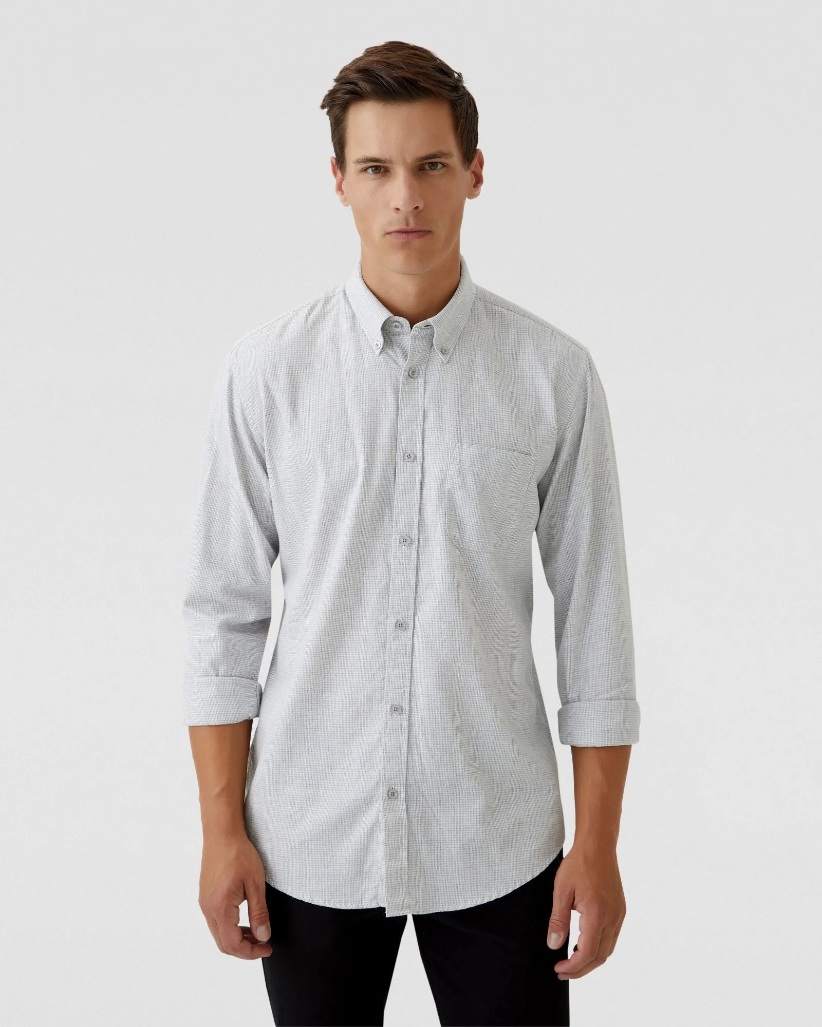 Uxbridge Micro Houndstooth Shirt