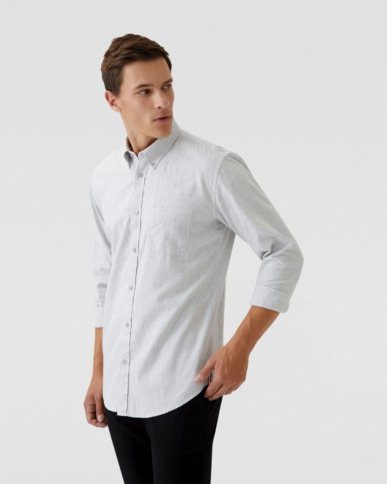 Uxbridge Micro Houndstooth Shirt