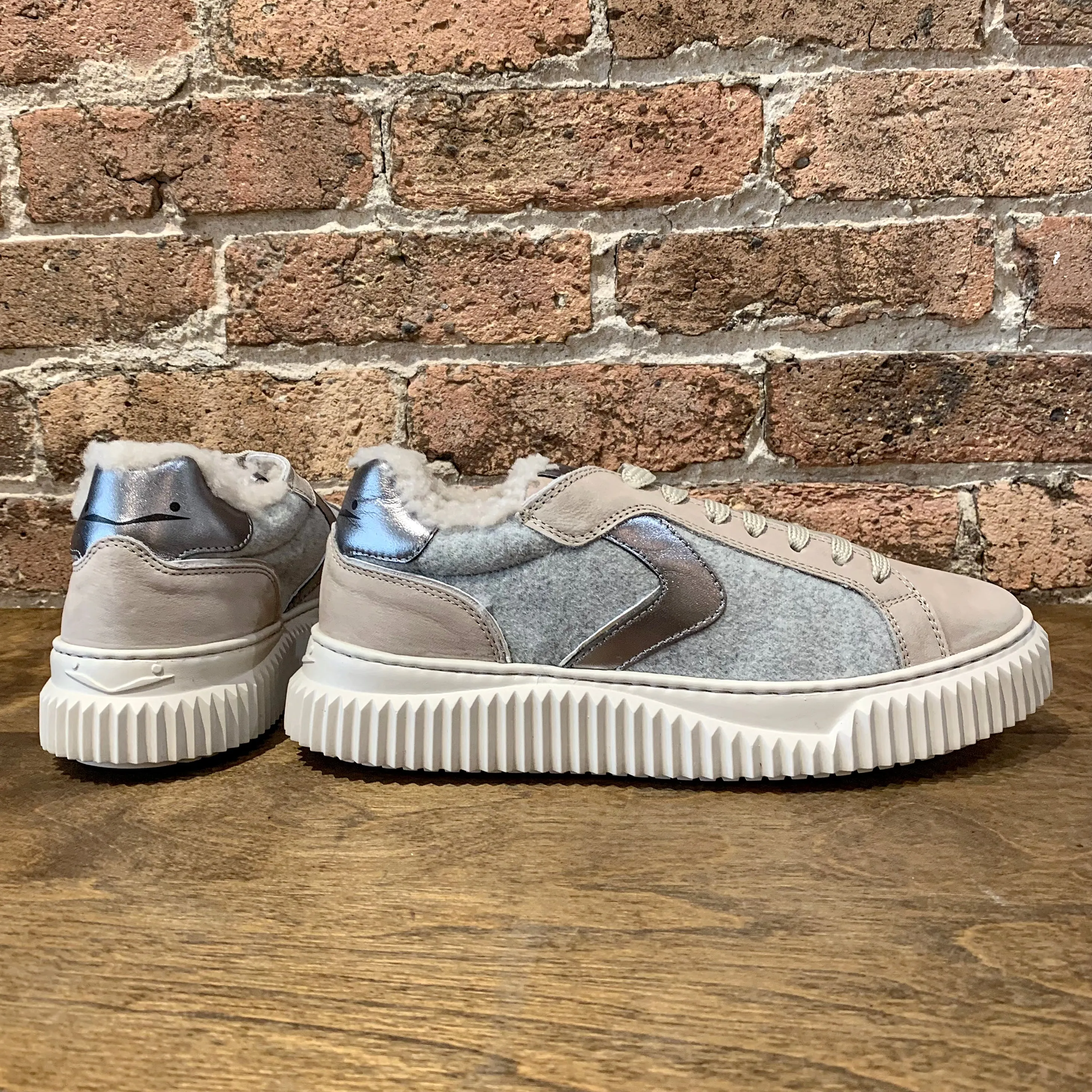 Voile Blanche Lipari Fur Sneaker