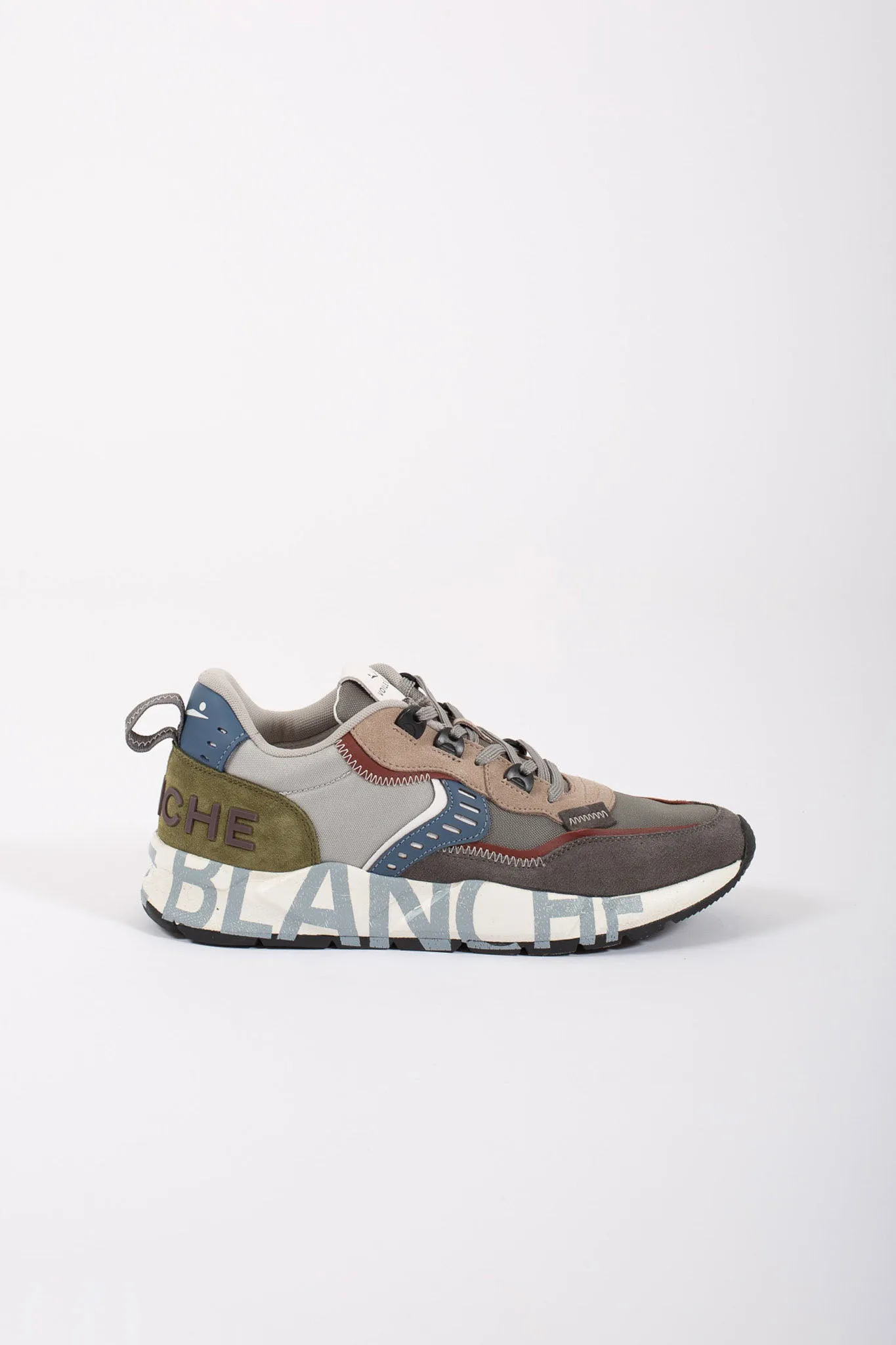 Voile Blanche Sneakers Suede/fabric Uomo