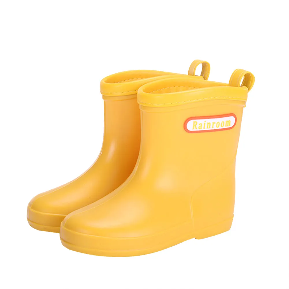 Waterproof Fashion Rubber Rain Boots for Boys Girls (Toddler/Little Kid)