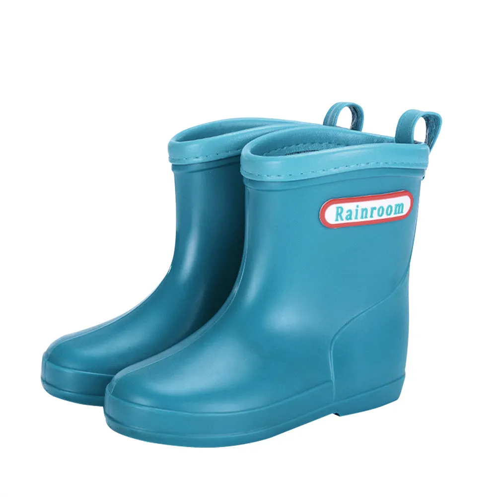 Waterproof Fashion Rubber Rain Boots for Boys Girls (Toddler/Little Kid)