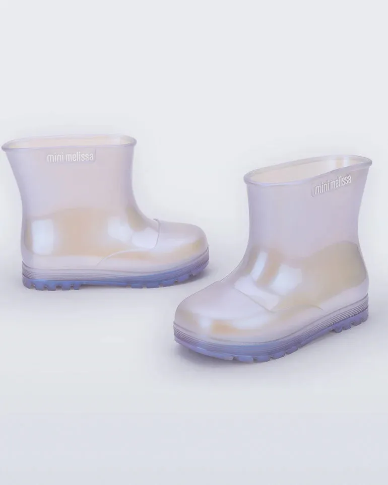 Welly Boot in Pearly Blue