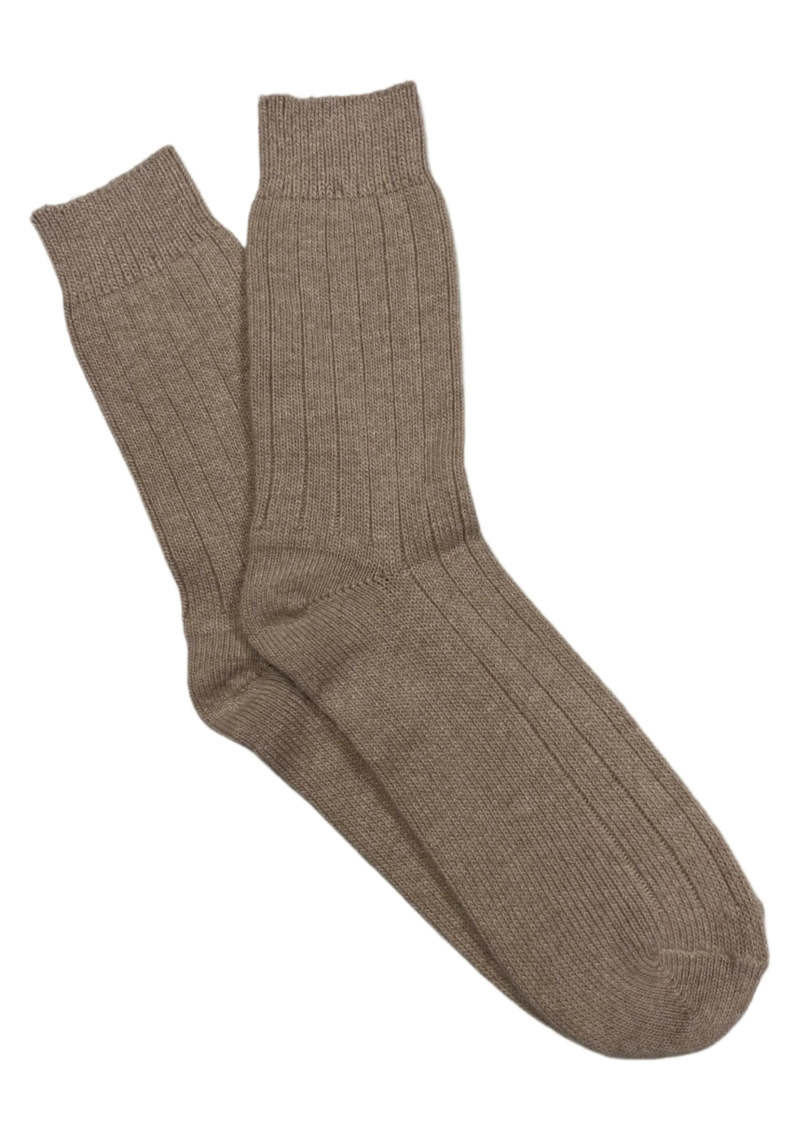 West of Ireland Cashmere Mix Socks | Beige