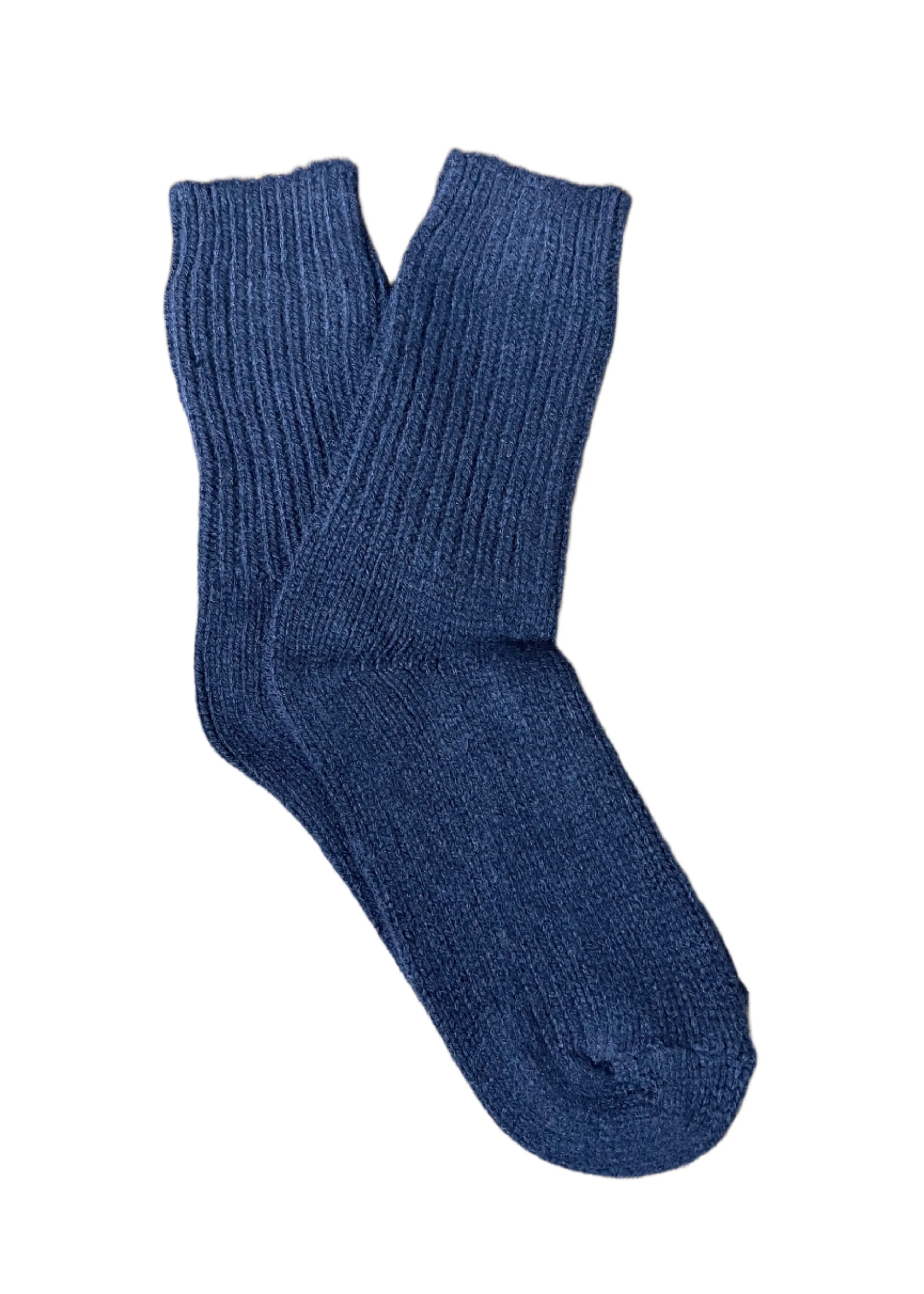 West of Ireland Cashmere Socks | Navy