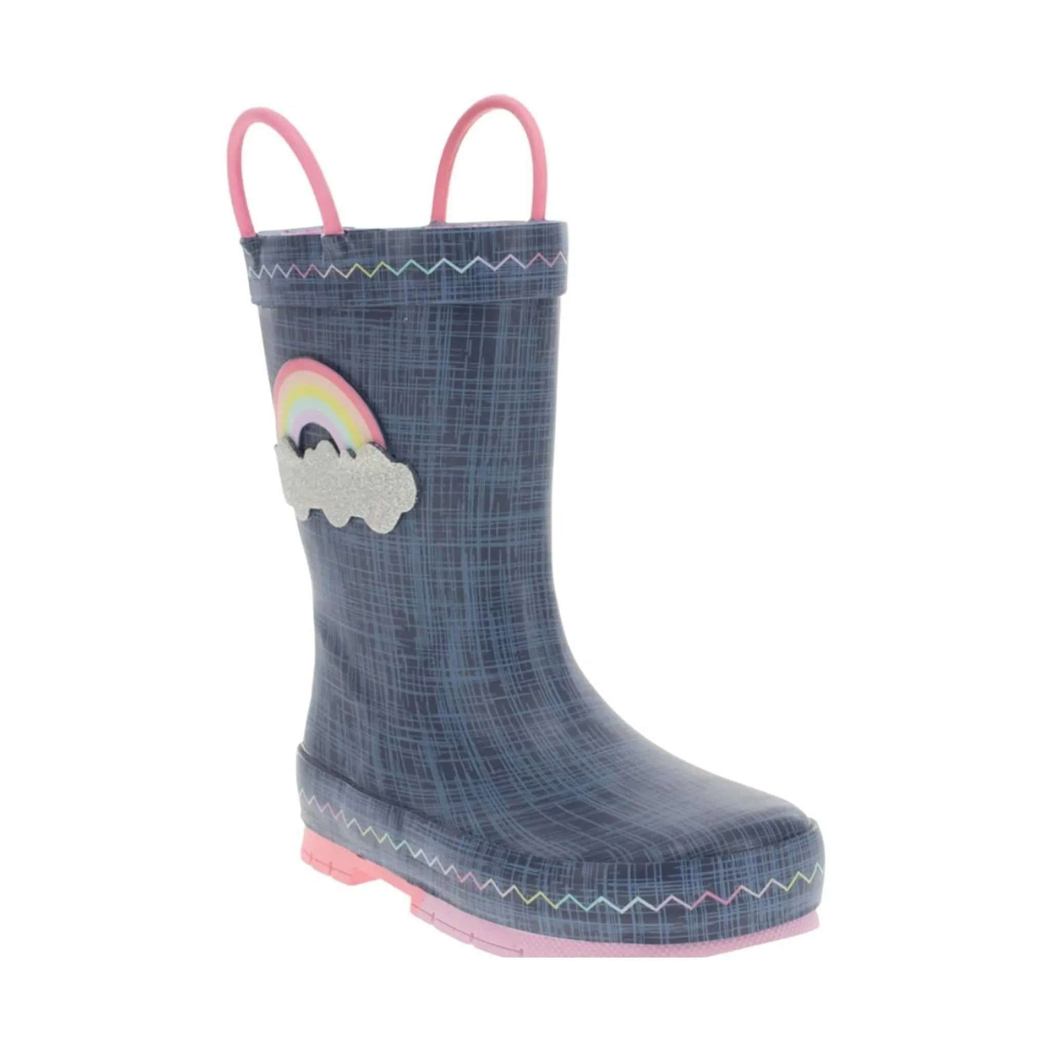 Western Chief Kids' Jean Patch Rain Boot - Blue