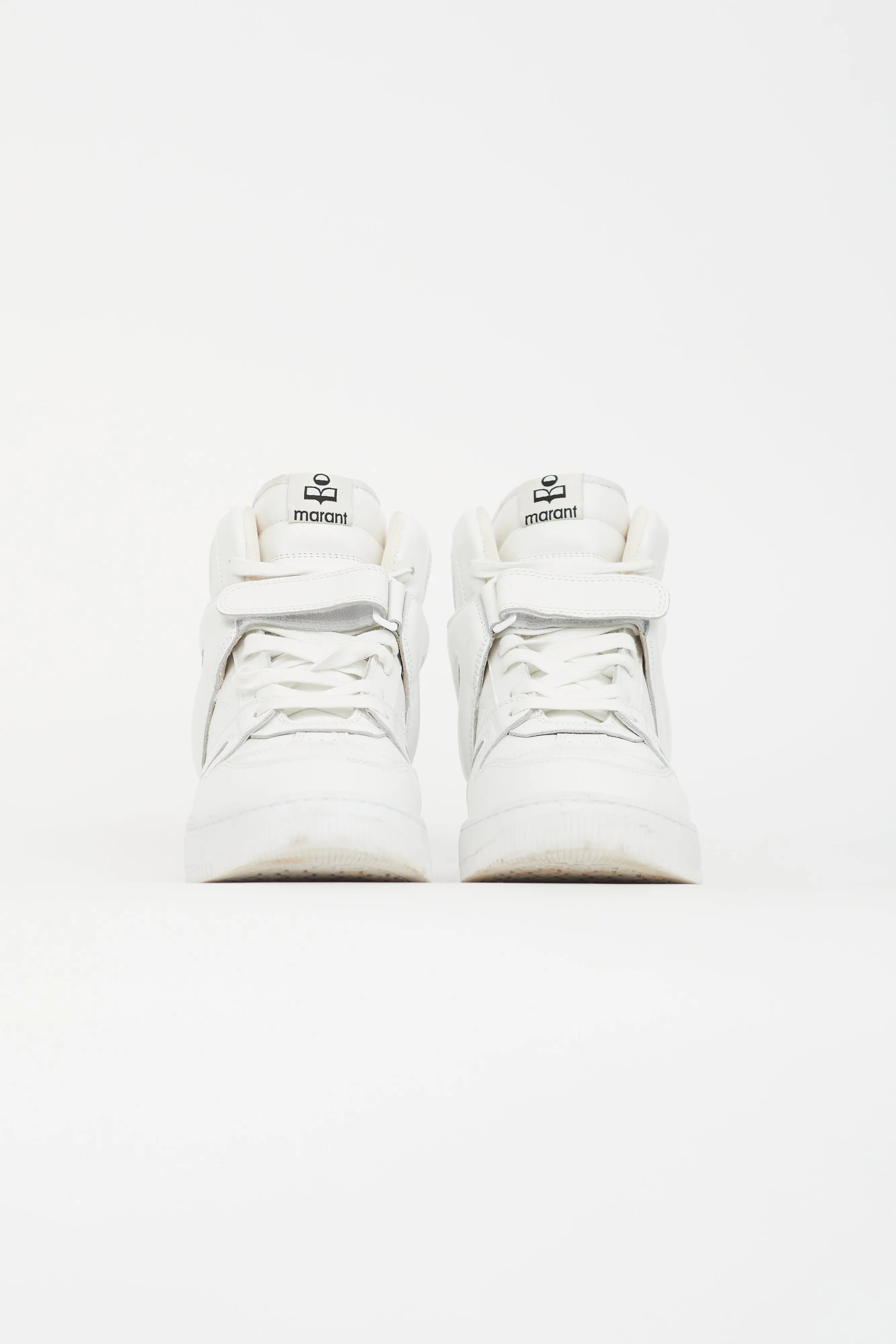 White Brooklee High Top Sneaker