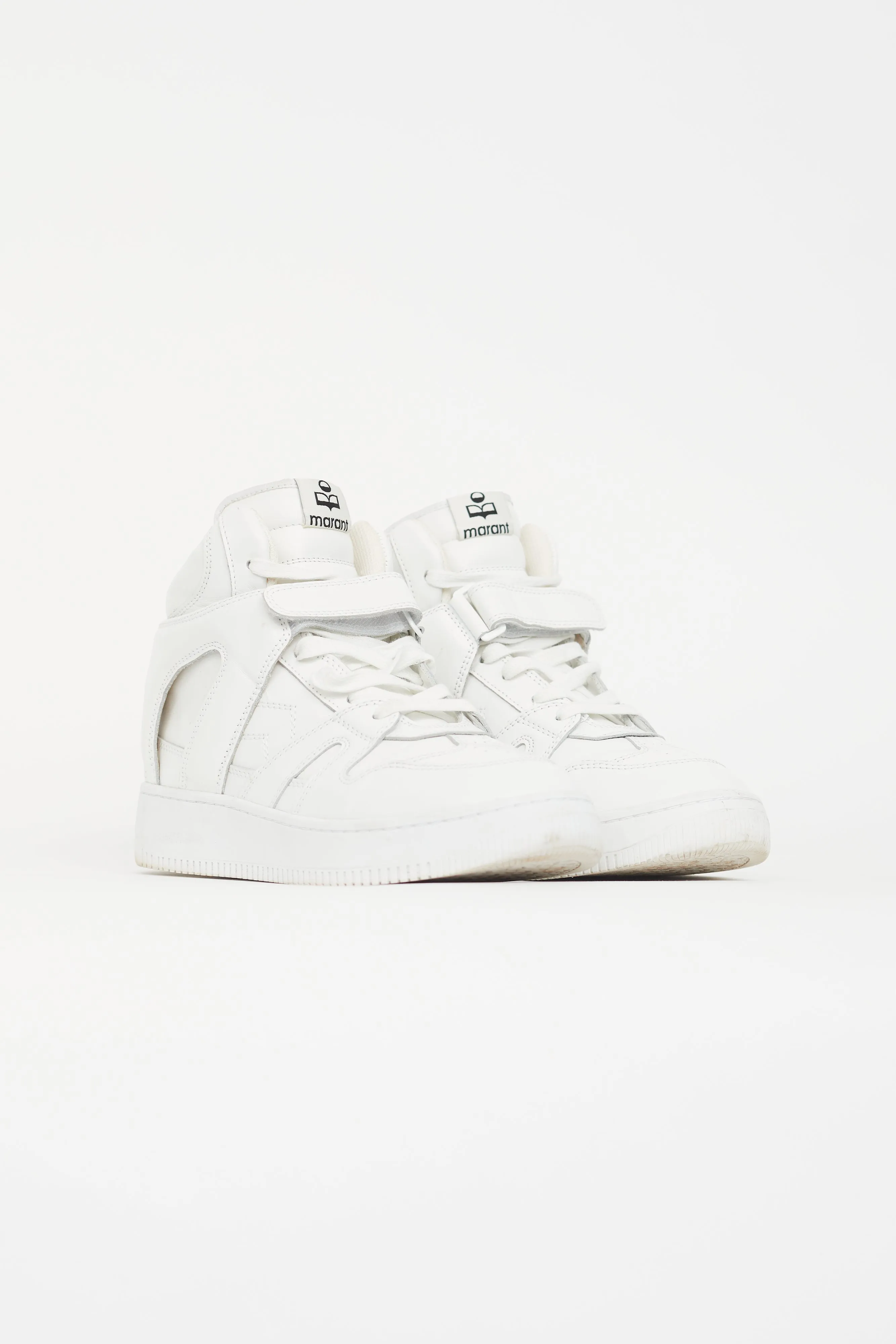 White Brooklee High Top Sneaker