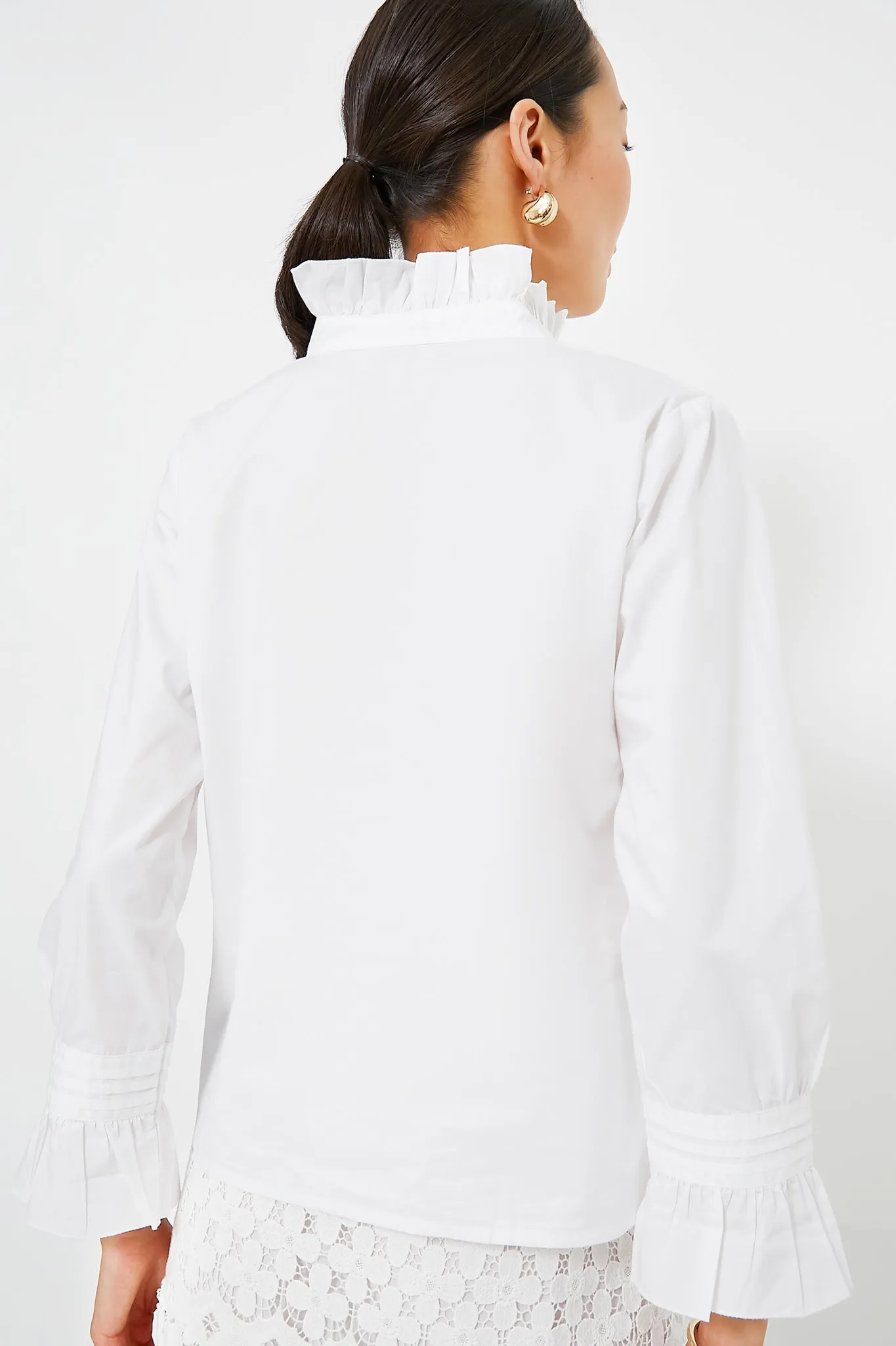 White Phoebe Blouse