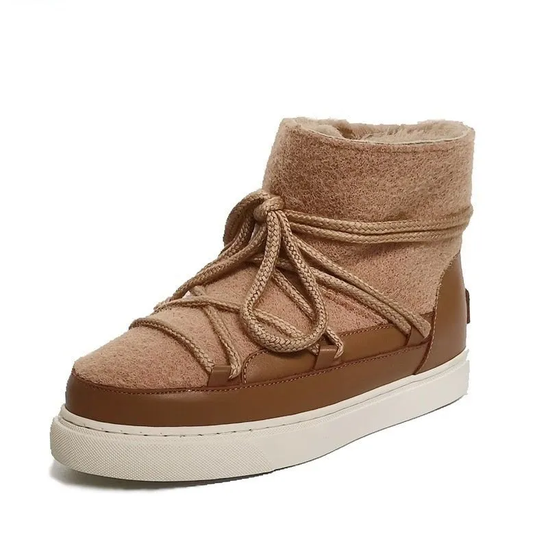 Winter Style Low Heel