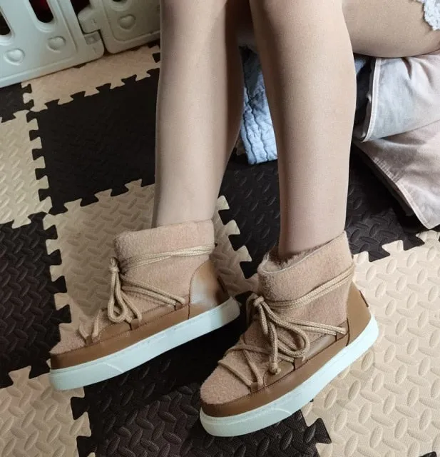 Winter Style Low Heel