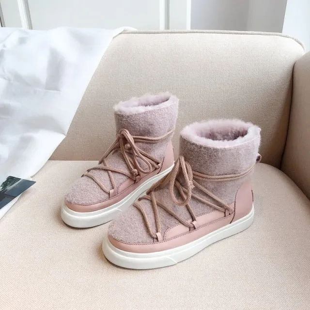 Winter Style Low Heel