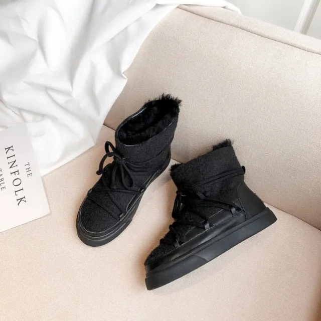 Winter Style Low Heel