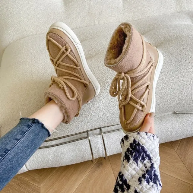 Winter Style Low Heel