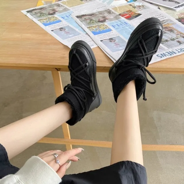 Winter Style Low Heel