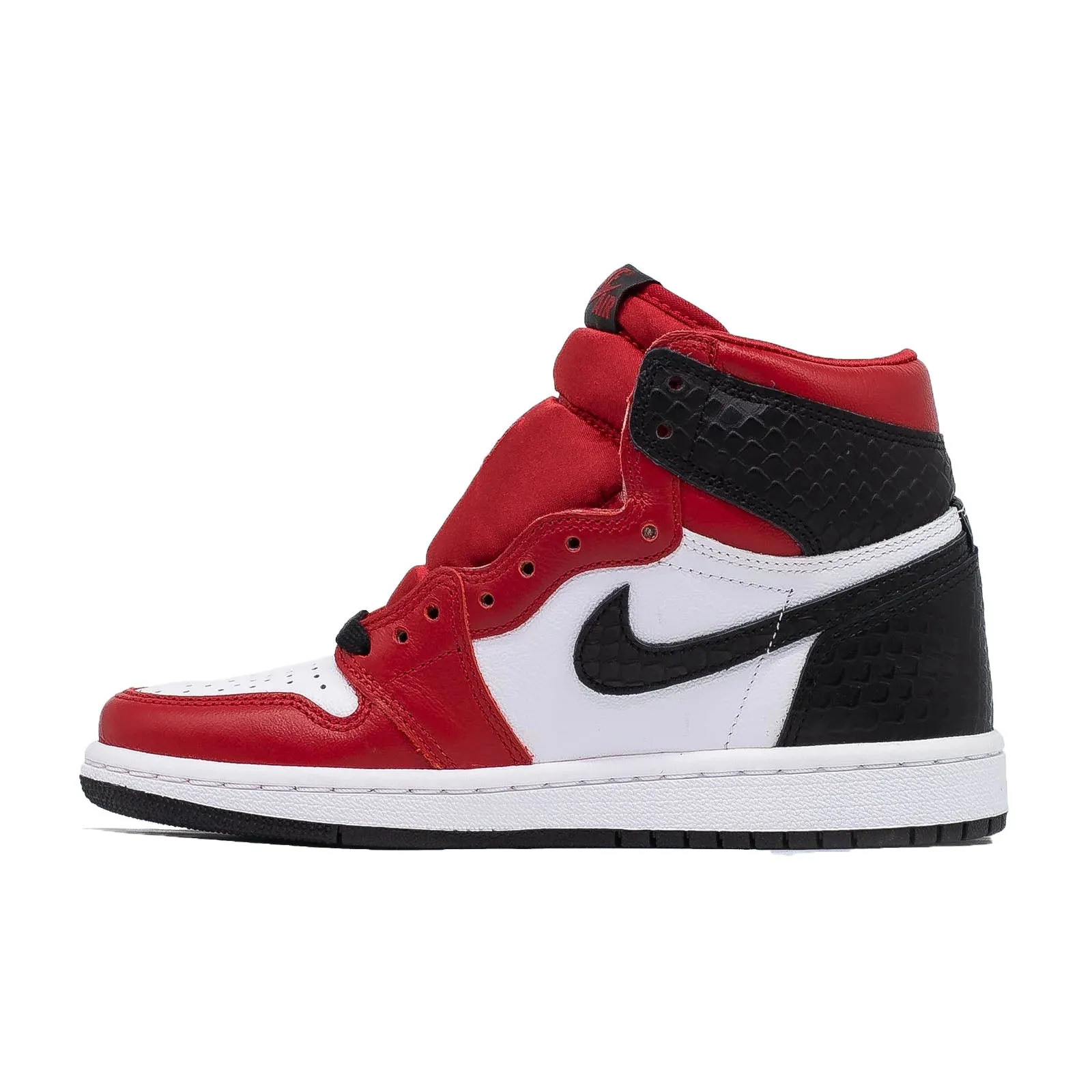 Women's Air Jordan 1 High, Satin Red