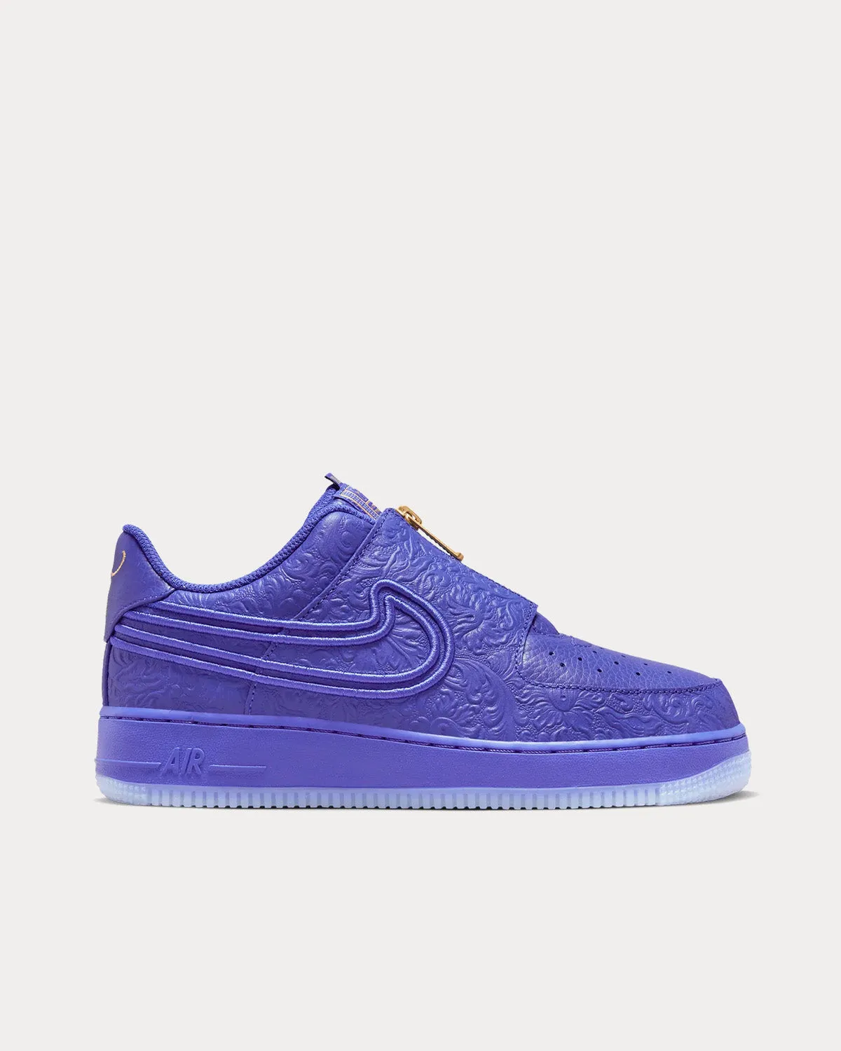 x Serena Williams Air Force 1 Purple Low Top Sneakers