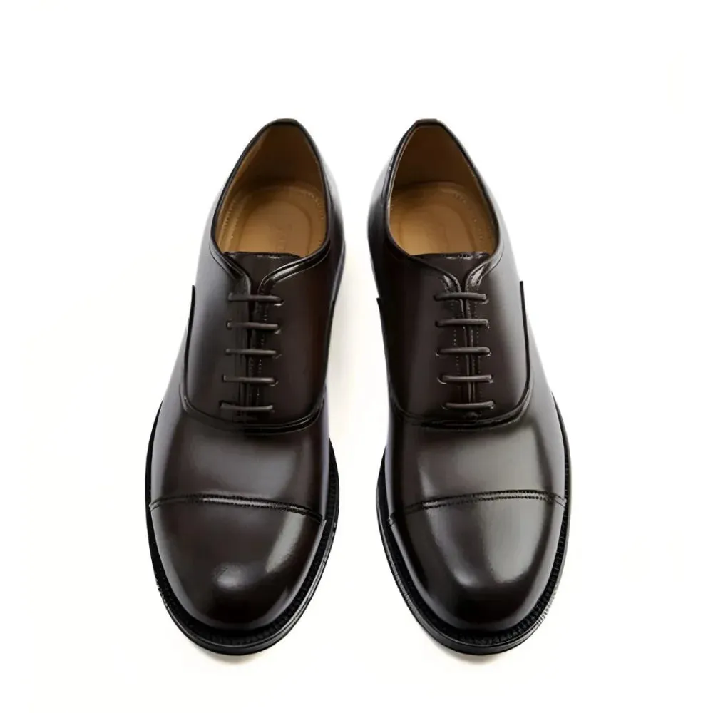 ZARA Lace Up Oxford 2401-720-100-BRN