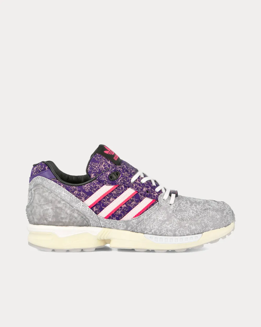 ZX 8000 Vieux Lyon Silver Metallic Low Top Sneakers